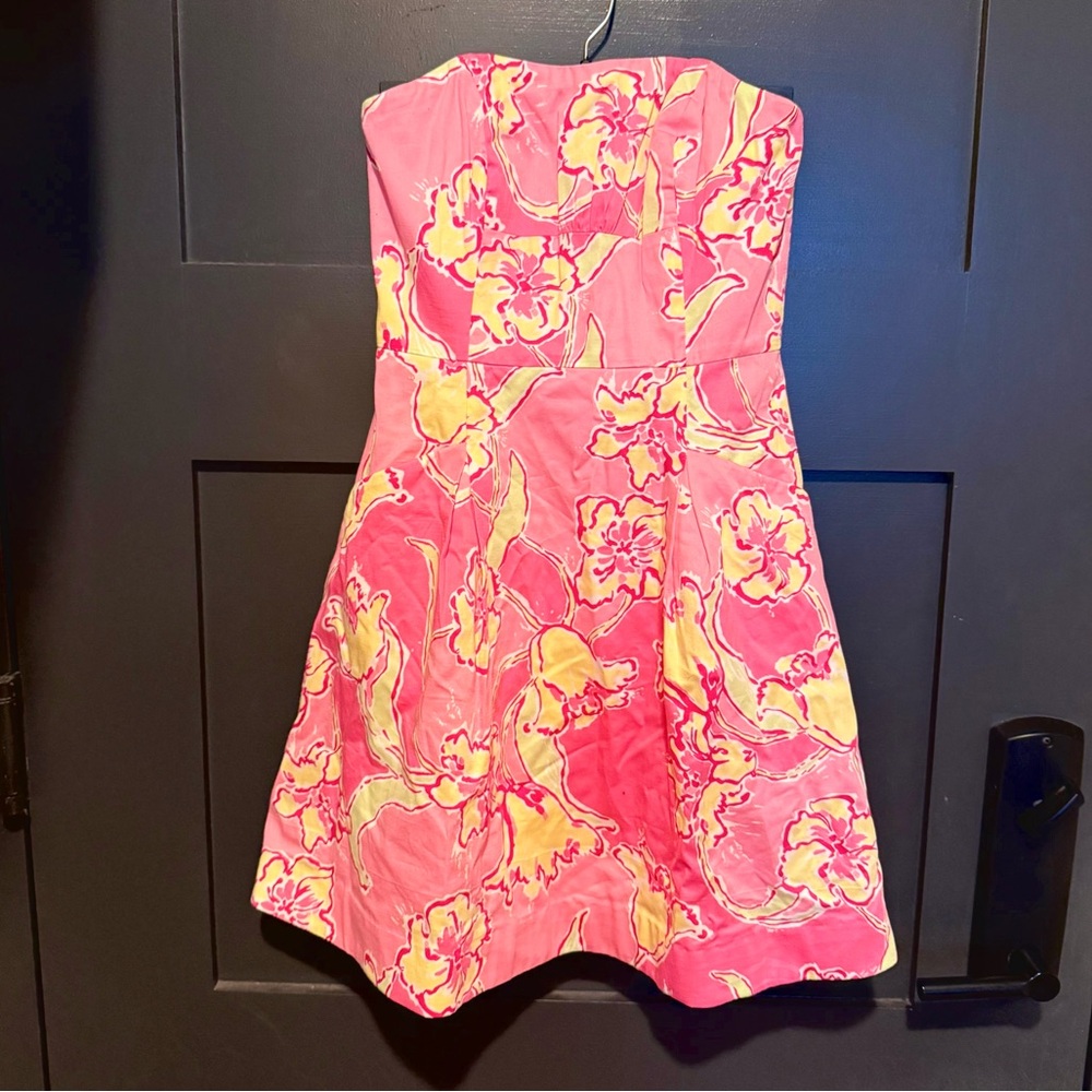 Lilly Pulitzer Blossom Hotty Strapless Dress